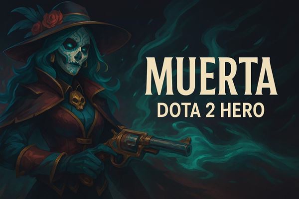 Introducing muerta - the ghostly gunslinger of dota 2