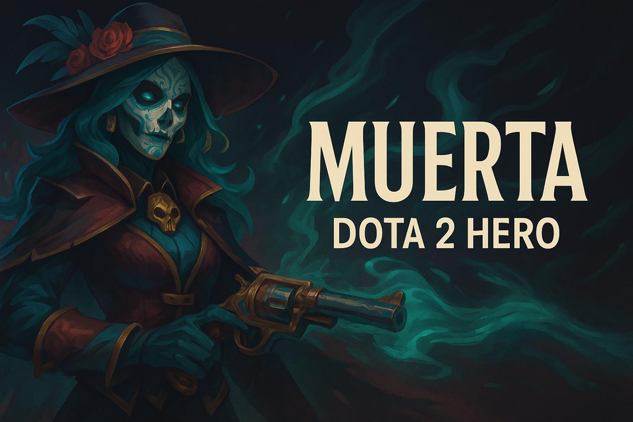 Introducing muerta - the ghostly gunslinger of dota 2
